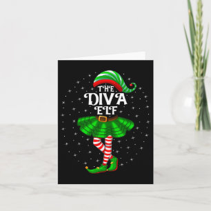 Julmatchande familj kvinnor flickor mamma The Diva Kort