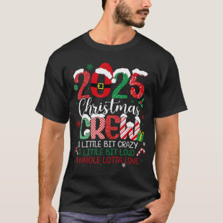 Julmatchande familjekläder 2025 Xmas Squad S T Shirt