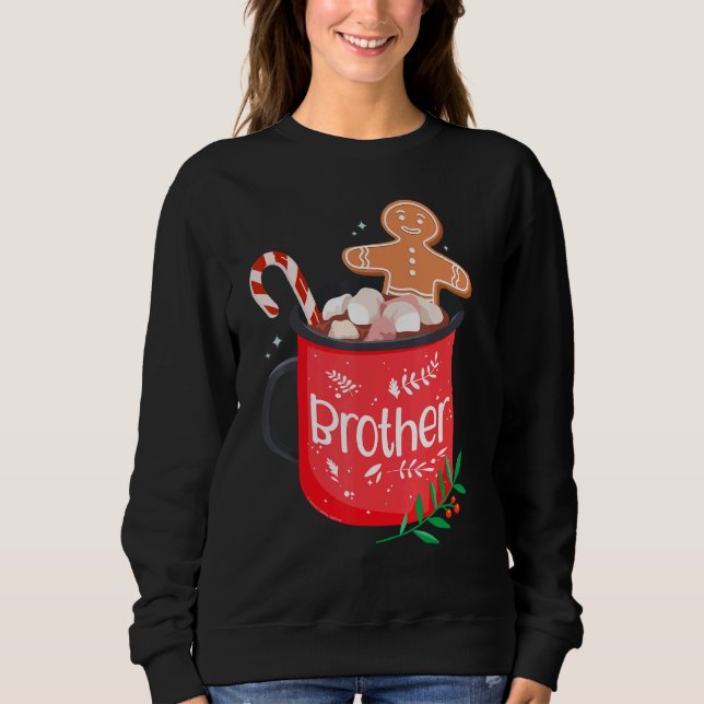 Julmatchande familjen Cocoa Mugg med Candy Can T Shirt (Framsida)
