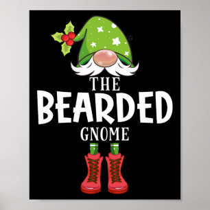 Julmatchande familjen Den skäggiga tomten Poster