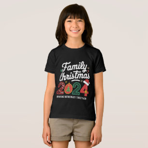 Julmatchande klänning för familjen 2024 Xmas Squad T Shirt