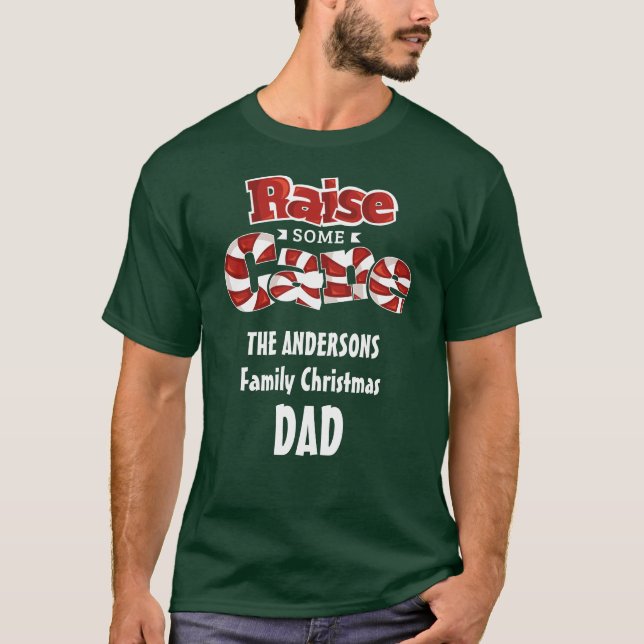Julmatchande Novelty för Personlig av roligt T Shirt (Framsida)