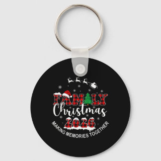 Julmatchande outfit 2026 för familjen Xmas Squad Nyckelring