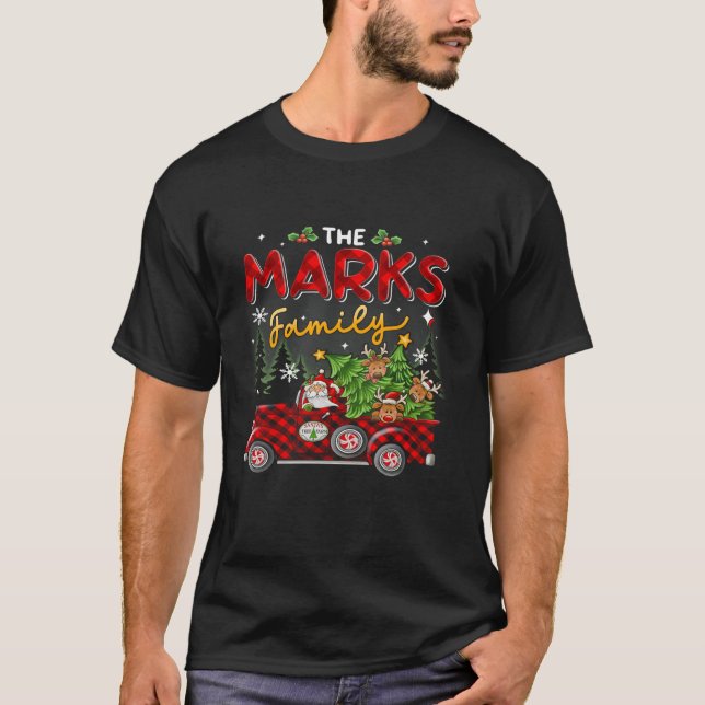 Julmatchen i Marks-familjen T Shirt (Framsida)