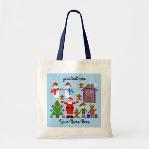 Julmatchning #2 Tote Bag Tygkasse