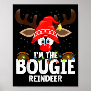 Julmatchning Jag Är Den Bougie Renen Poster