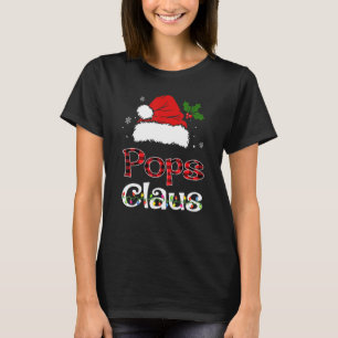 Julmatchningsfamiljen Santa Pops Claus T Shirt