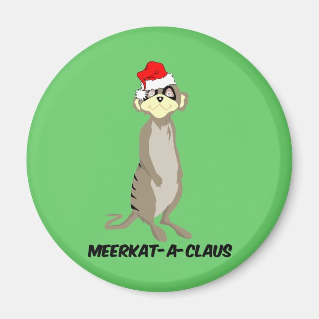 Julmeerkat Magnet (Framsidan)