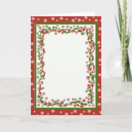 Julmenyfliksmall Helgkort