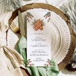 Julmenyn Gingerbröd Meny