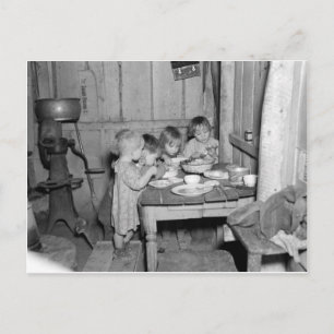 Julmiddag 1936 helg vykort