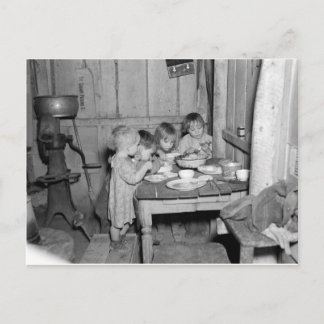 Julmiddag 1936 helg vykort