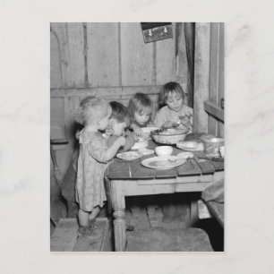 Julmiddag 1936 helg vykort