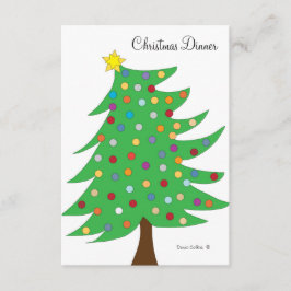 Julmiddag - inbjudan