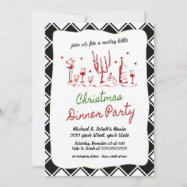 Julmiddagsbjudande Inbjudningar