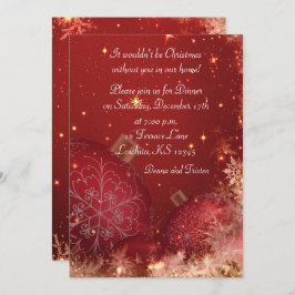 Julmiddagsbjudande Inbjudningar