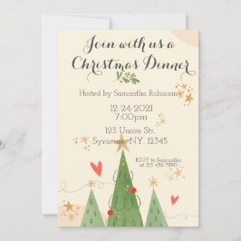 Julmiddagsinbjudan Inbjudningar