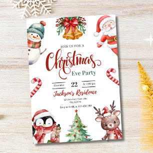 Julmiddagsinbjudan, Julfest Inbjudningar
