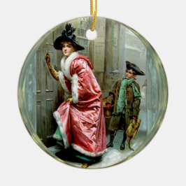 JulmiddagVictorian Julgransprydnad Keramik