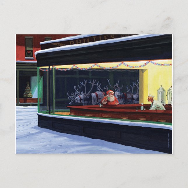 Julmiddagvykort Helg Vykort (Framsida)