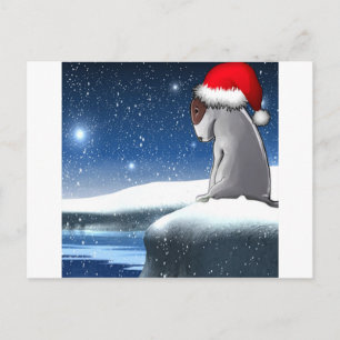 JulMilo (tjurTerriervalpen) Helg Vykort