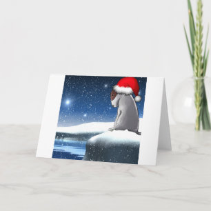 JulMilo (tjurTerriervalpen) Helgkort
