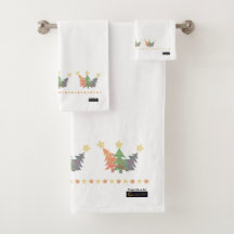 Julminkt Ord Art Bath Towels