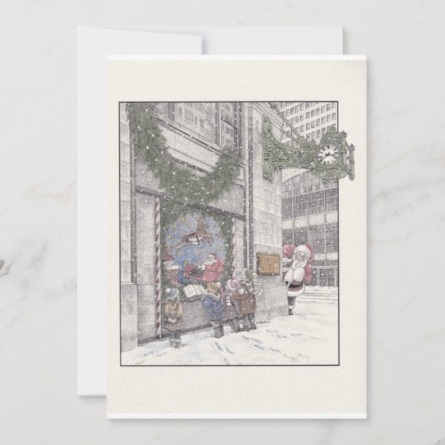 Julminnen på Field's lägenhet Julkort (Framsida)