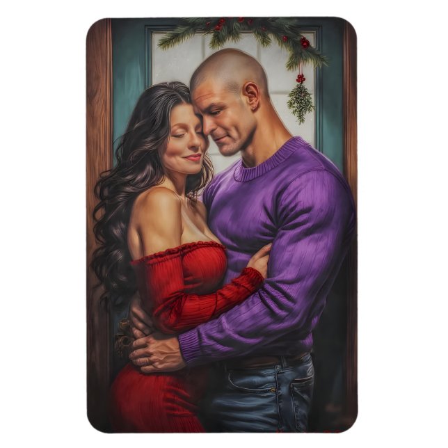 Julmirakel: I'll Be Home For Christmas Magnet (Vertikal)