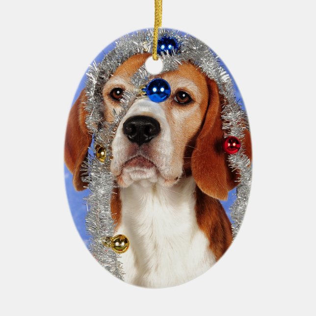 Julmissöde Julgransprydnad Keramik (Framsidan)