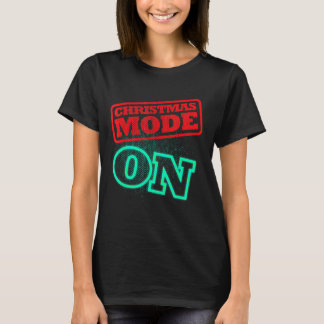 Julmode På T Shirt