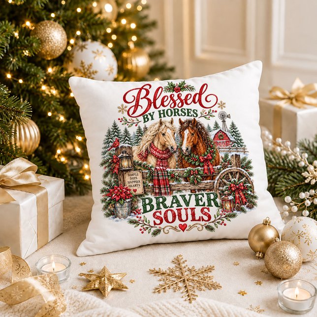 Julmonogram Citat Dekorativ Kudd Kudde (Christmas Monogram Quote Decorative Throw Pillow)