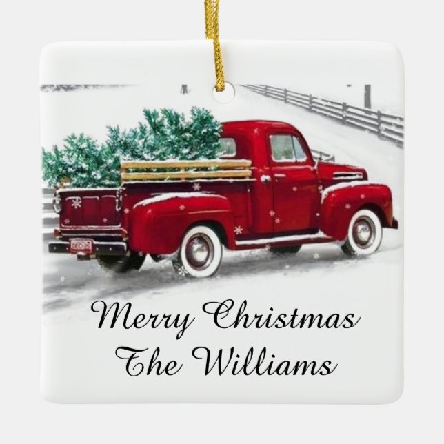 Julmonogrammet Ornament (Framsida)