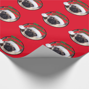Julmops - glansigt slående in papper, 30" x 6', presentpapper
