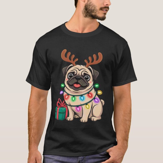 Julmops Rennar T Shirt (Framsida)