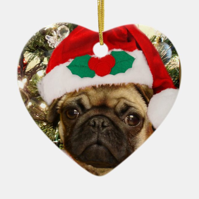 Julmopsprydnad Julgransprydnad Keramik (Framsidan)