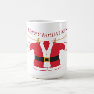 Julmorfing Mugg/Santa's Jacka Magisk Mugg