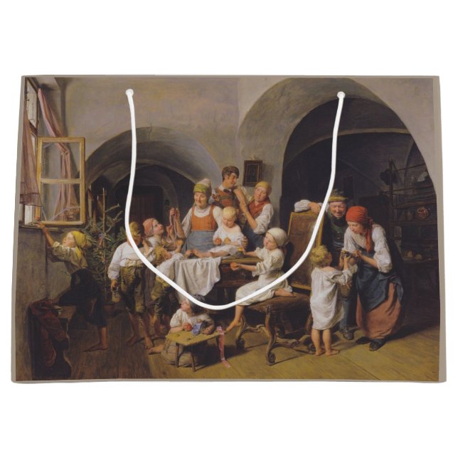 Julmorgon (av Ferdinand Georg Waldmüller) (Framsidan)