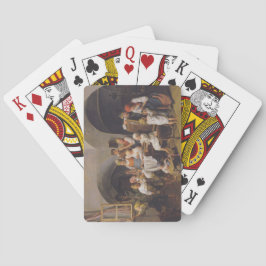 Julmorgon (av Ferdinand Georg Waldmüller) Casinokort