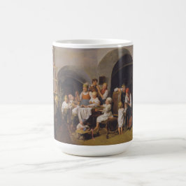 Julmorgon (av Ferdinand Georg Waldmüller) Kaffemugg