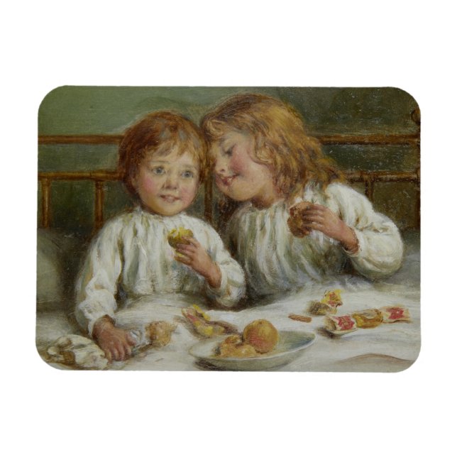 Julmorgon (av Joseph Clark) Magnet (Horisontell)