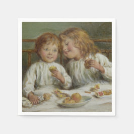 Julmorgon (av Joseph Clark) Pappersservett