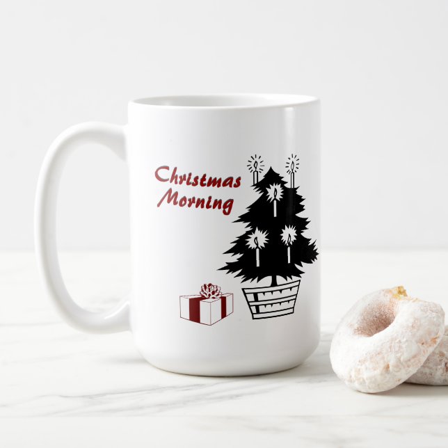 Julmorgon Dagen Kaffemugg (Med munk)
