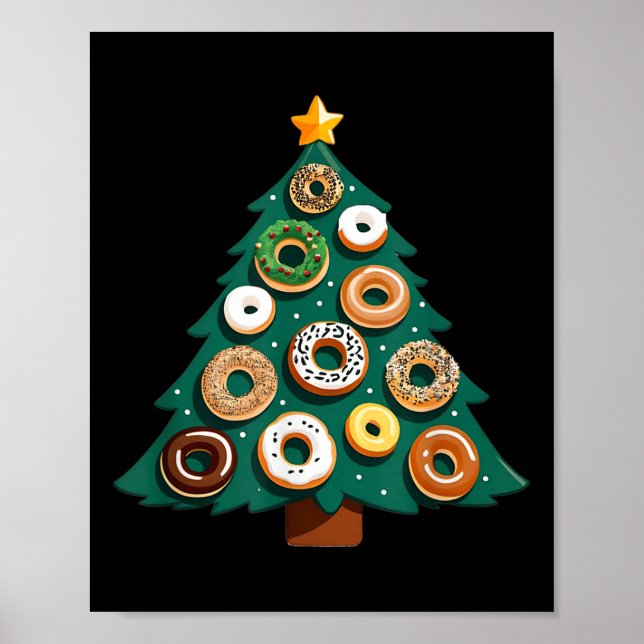 Julmorgon Frukostbakelse Och Bakarbutik Uni Poster (Framsidan)