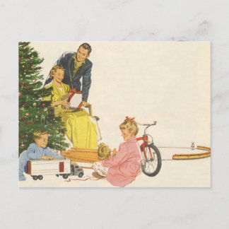 Julmorgon Helg Vykort