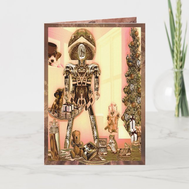 Julmorgon Helgkort (Framsida)