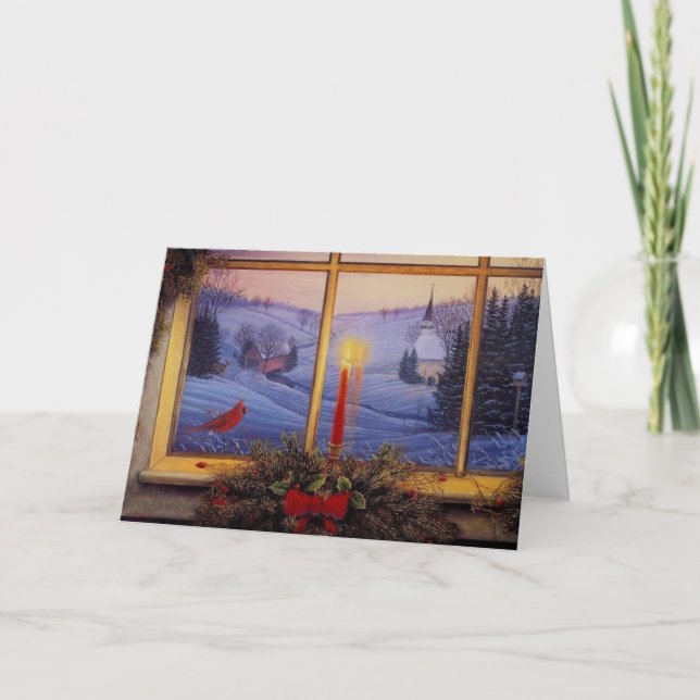 Julmorgon Helgkort (Framsida)