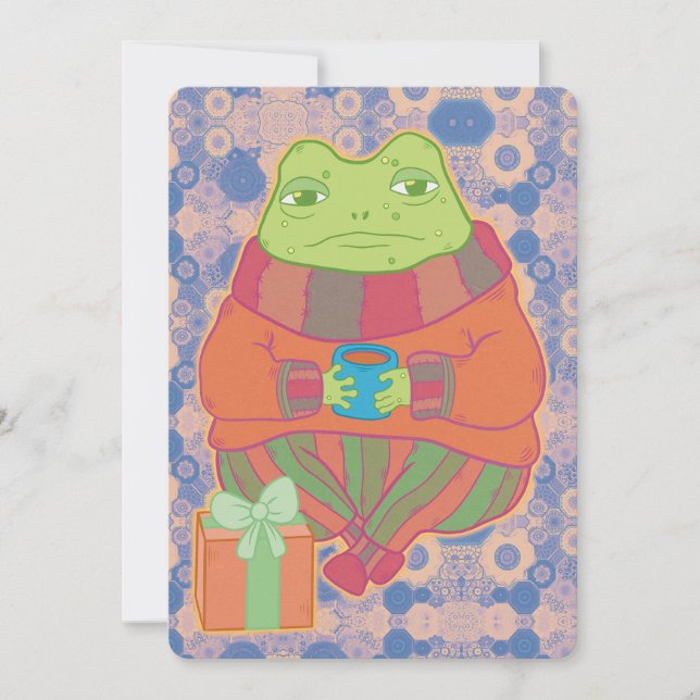 Julmorgon Julkort (Framsida)