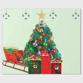 Julmorgon Wrapping Papper Presentpapper