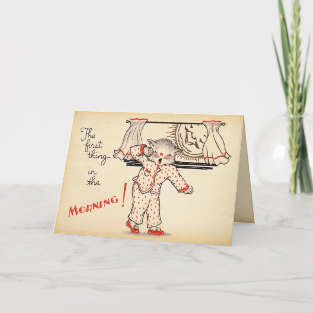 Julmorgonkort Helgkort (Framsida)